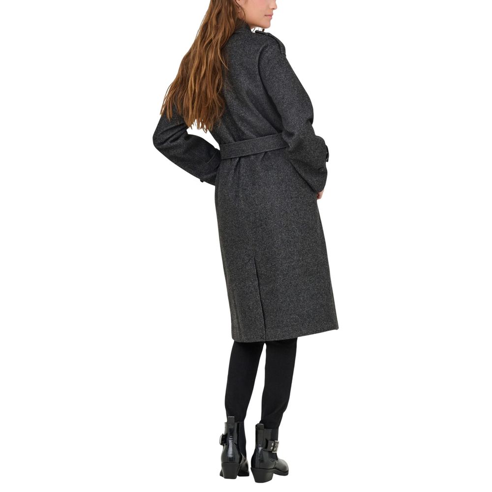 Only Gray Recycled Polyester Coat | Regal Royce