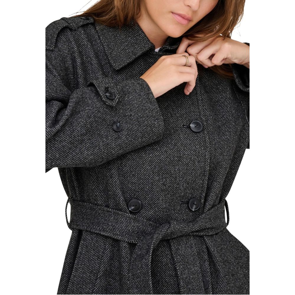 Only Gray Recycled Polyester Coat | Regal Royce