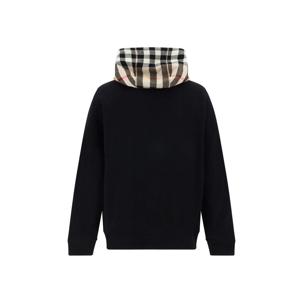 Burberry Black Cotton Sweatshirt | Regal Royce