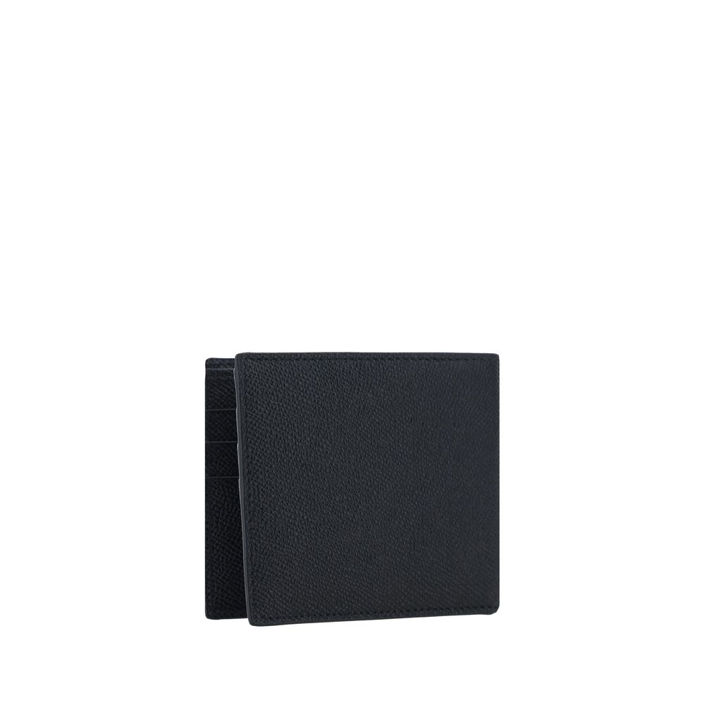 Dolce & Gabbana Black Calf Leather Bos Taurus Wallet | Regal Royce