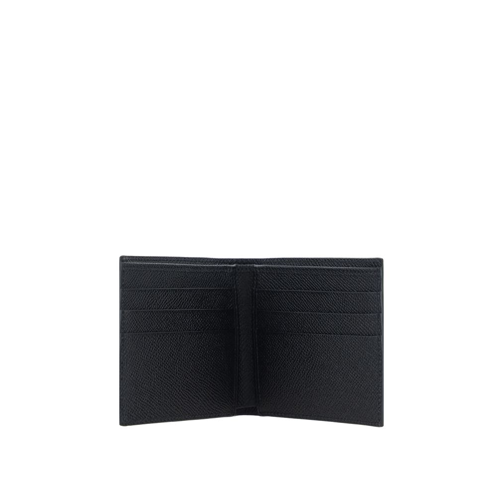 Dolce & Gabbana Black Calf Leather Bos Taurus Wallet | Regal Royce