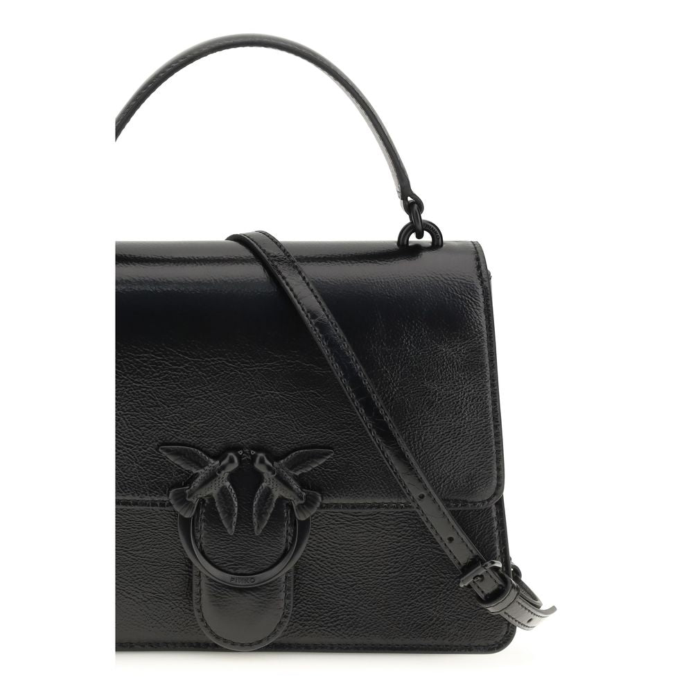 PINKO Black Lamb Ovis Aries Aries Handbag | Regal Royce