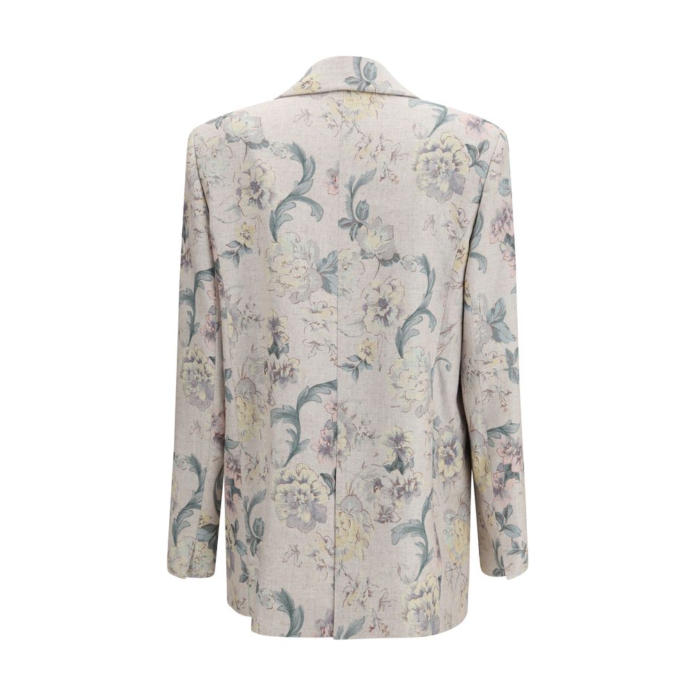 Forte_Forte Multicolor Viscose Coat | Regal Royce