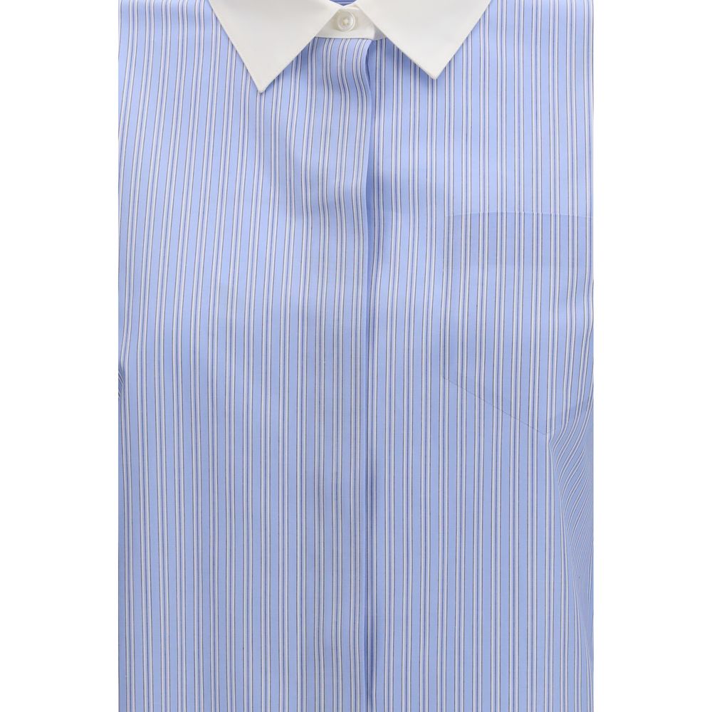 Tory Burch Blue Cotton Pattern Shirt | Regal Royce