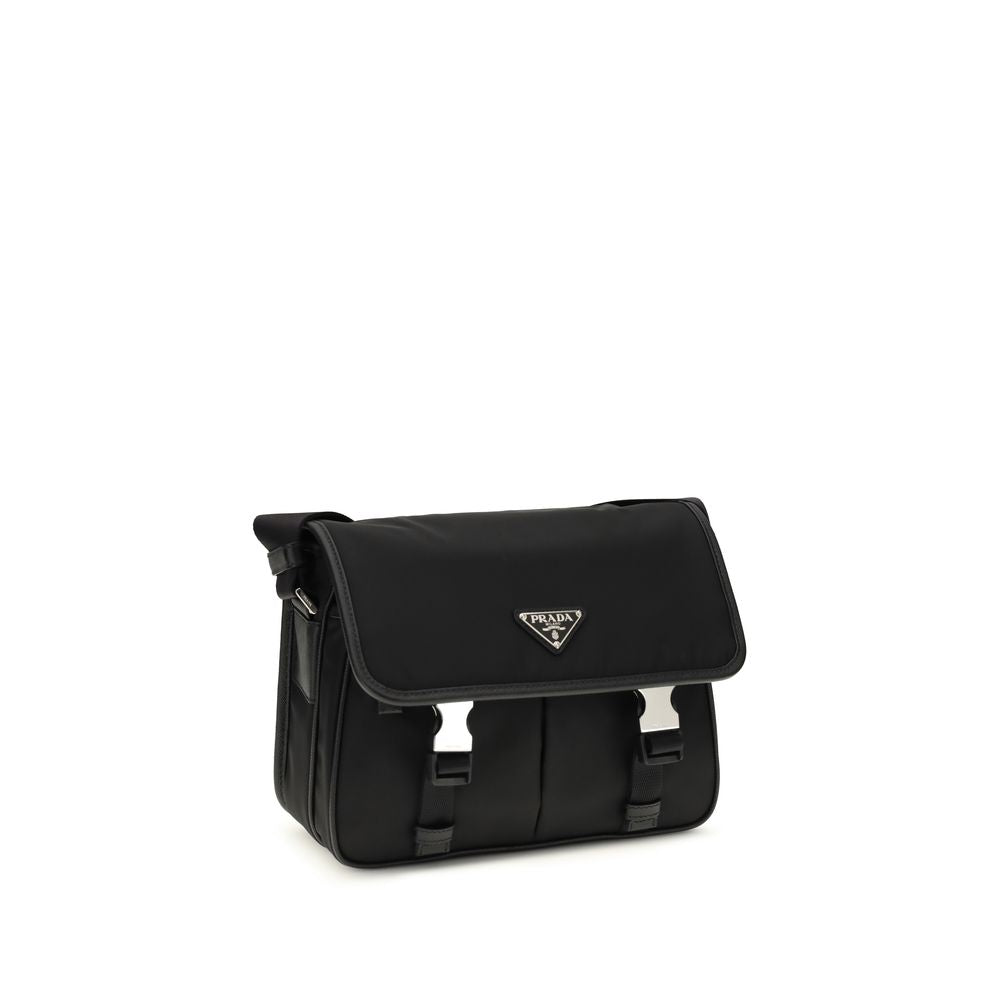 Prada Black Polyamide Shoulder Bag | Regal Royce