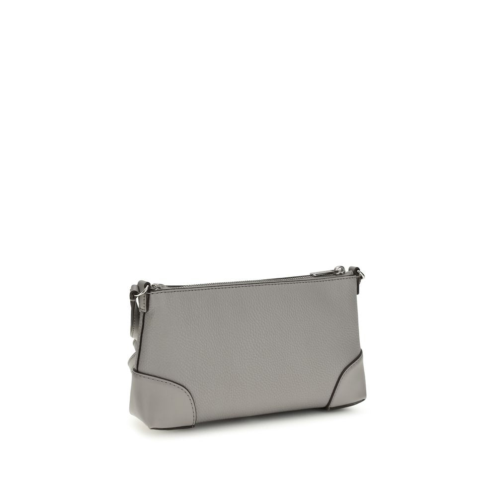 Michael Kors Gray Calf Leather Bos Taurus Wallet | Regal Royce