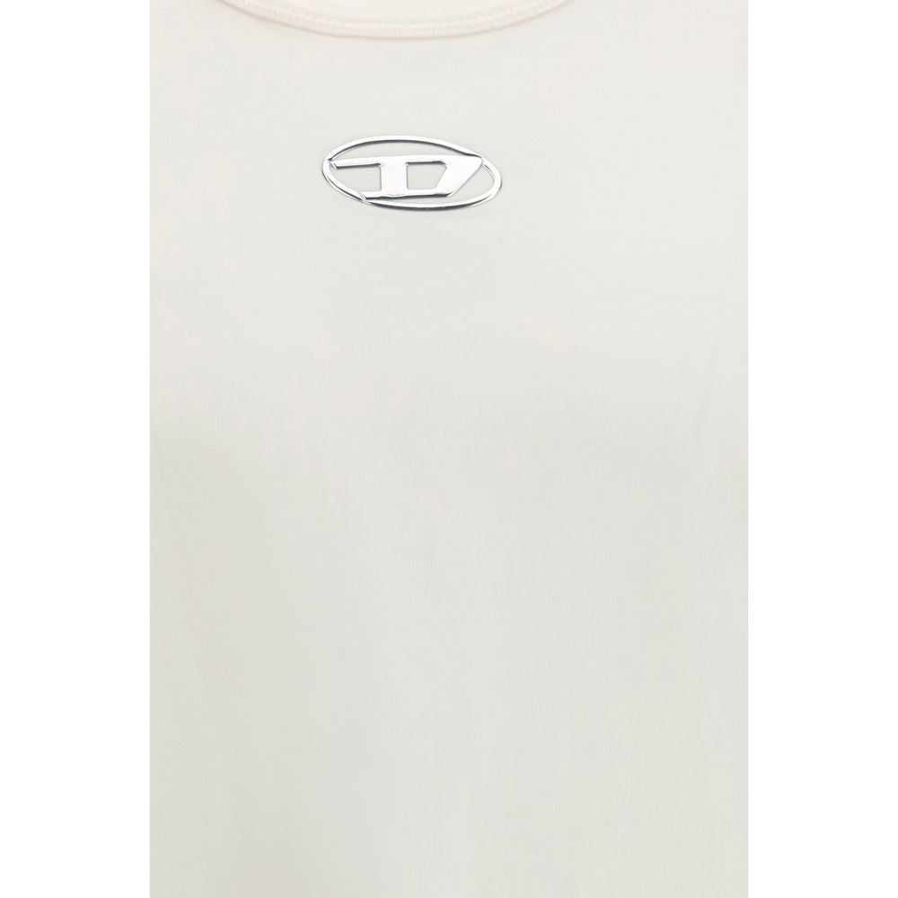 Diesel White Cotton T-Shirt | Regal Royce