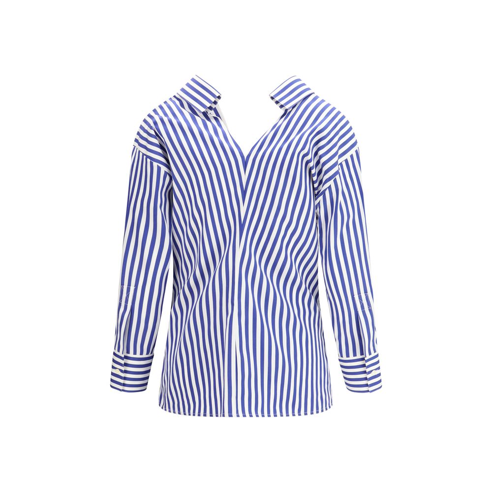 Givenchy Blue Cotton Pattern Shirt | Regal Royce