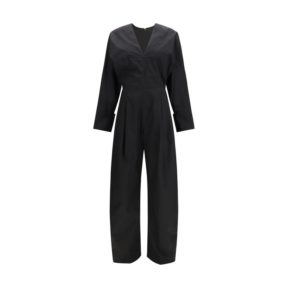 The Latest Black Cotton Jumpsuit | Regal Royce