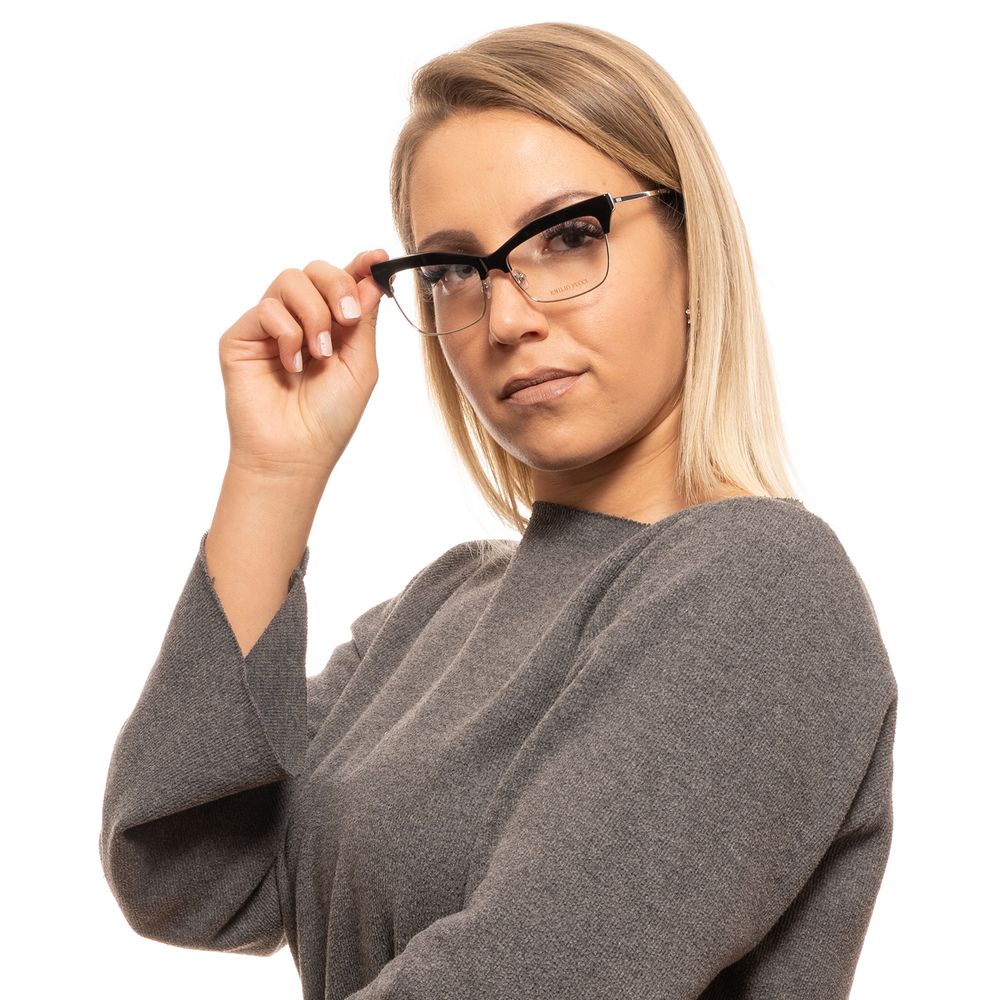 Emilio Pucci Black Metal & Plastic Glasses (Frames) | Regal Royce