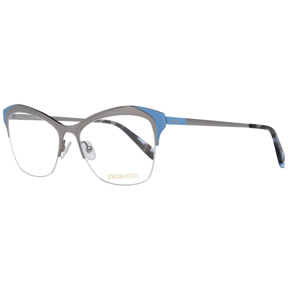 Emilio Pucci Silver Metal Glasses (Frames) | Regal Royce