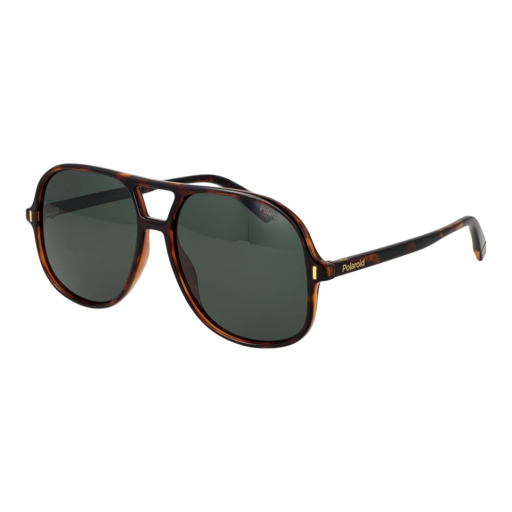 Polaroid Brown Polycarbonate Sunglasses | Regal Royce