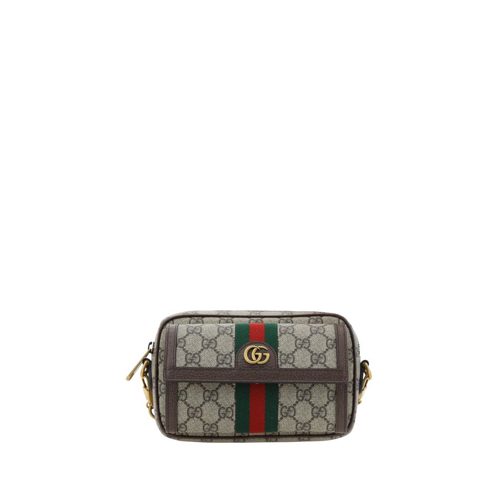 Gucci Brown Polyester Shoulder Bag | Regal Royce