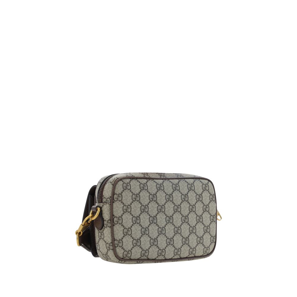 Gucci Brown Polyester Shoulder Bag | Regal Royce