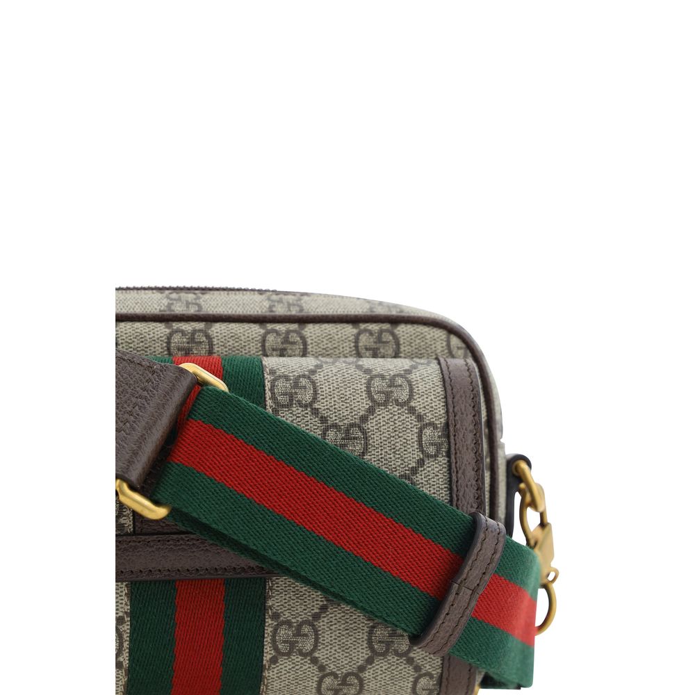 Gucci Brown Polyester Shoulder Bag | Regal Royce