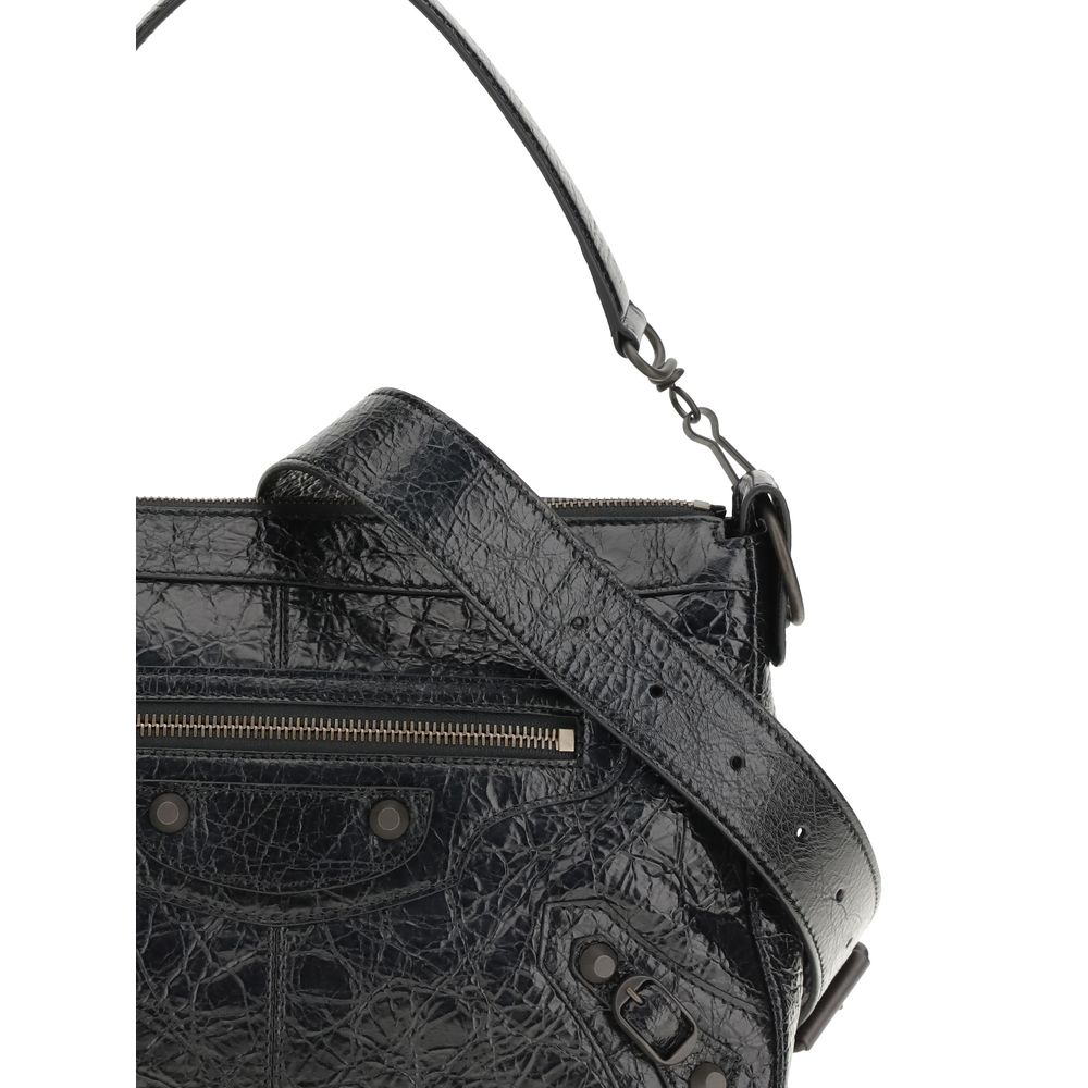 Balenciaga Black Lamb Ovis Aries Aries Shoulder Bag | Regal Royce