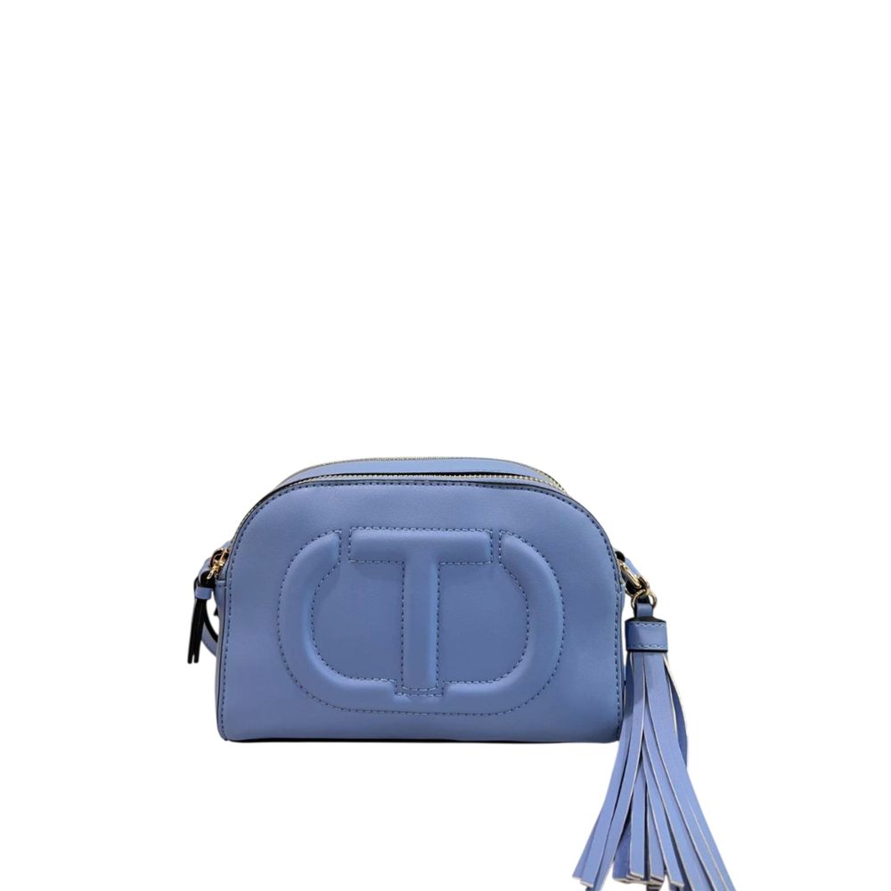 Twinset Blue PU Women Crossbody | Regal Royce