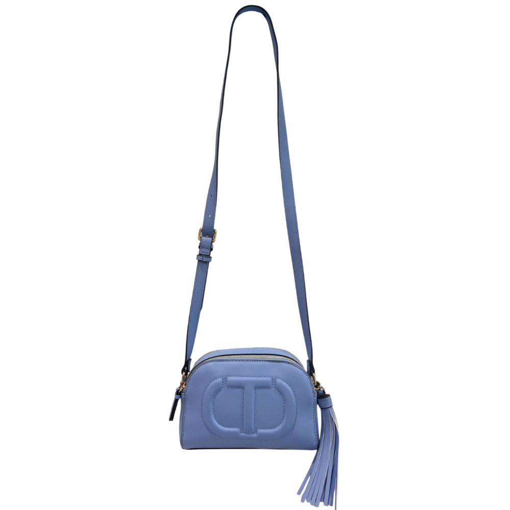 Twinset Blue PU Women Crossbody | Regal Royce