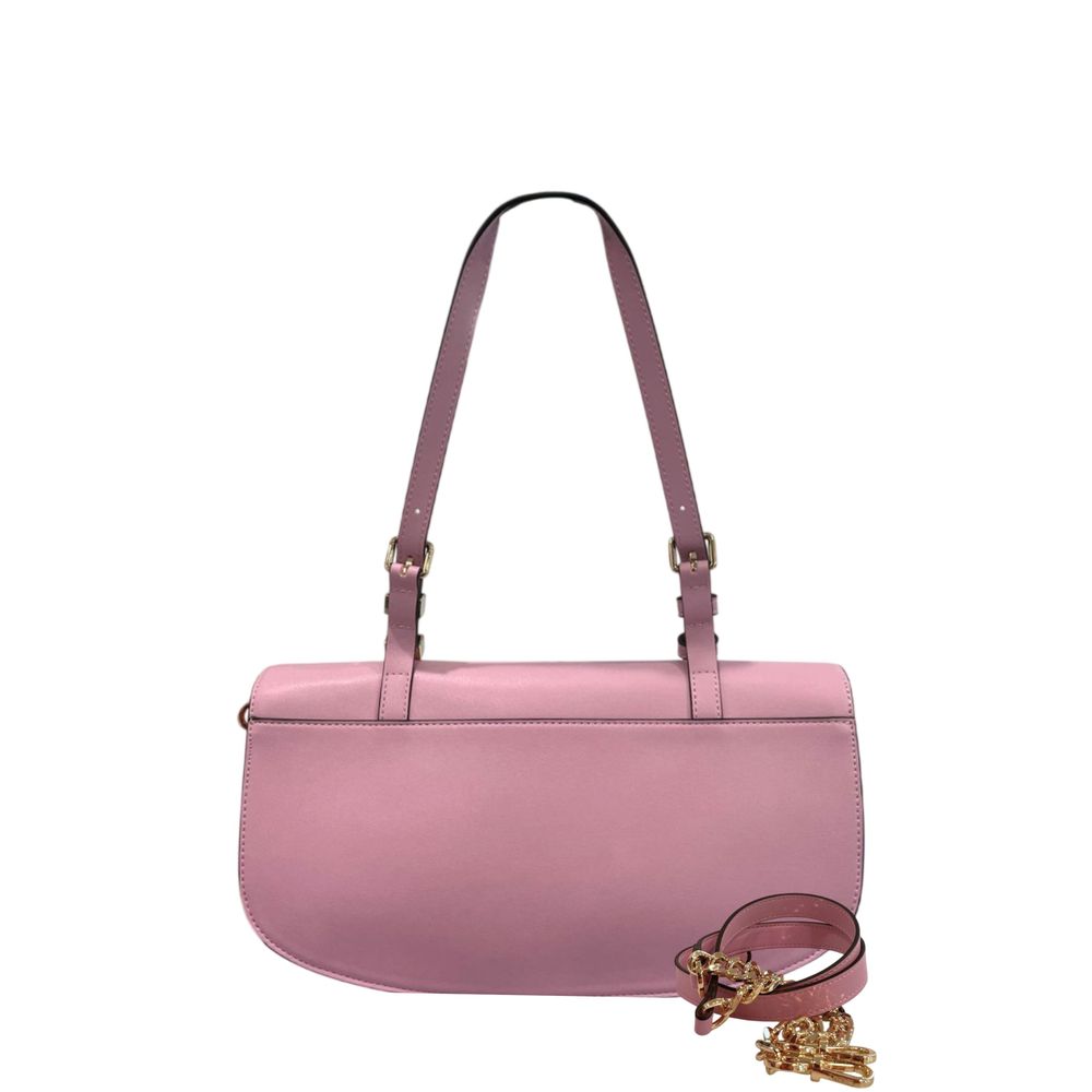 Twinset Pink PU Women Shoulder Bag | Regal Royce