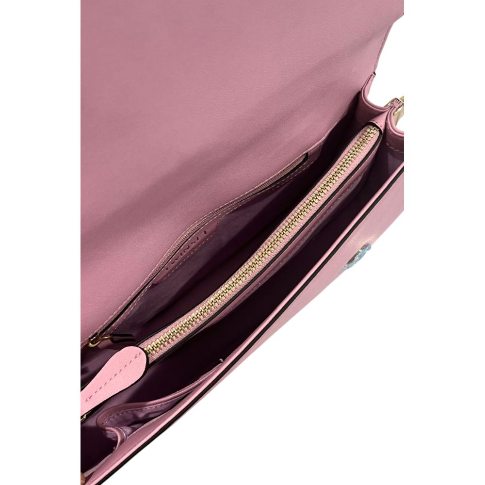 Twinset Pink PU Women Shoulder Bag | Regal Royce