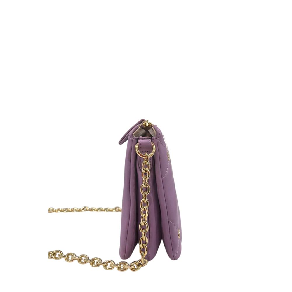 Twinset Purple Faux Leather Women Crossbody Bag | Regal Royce