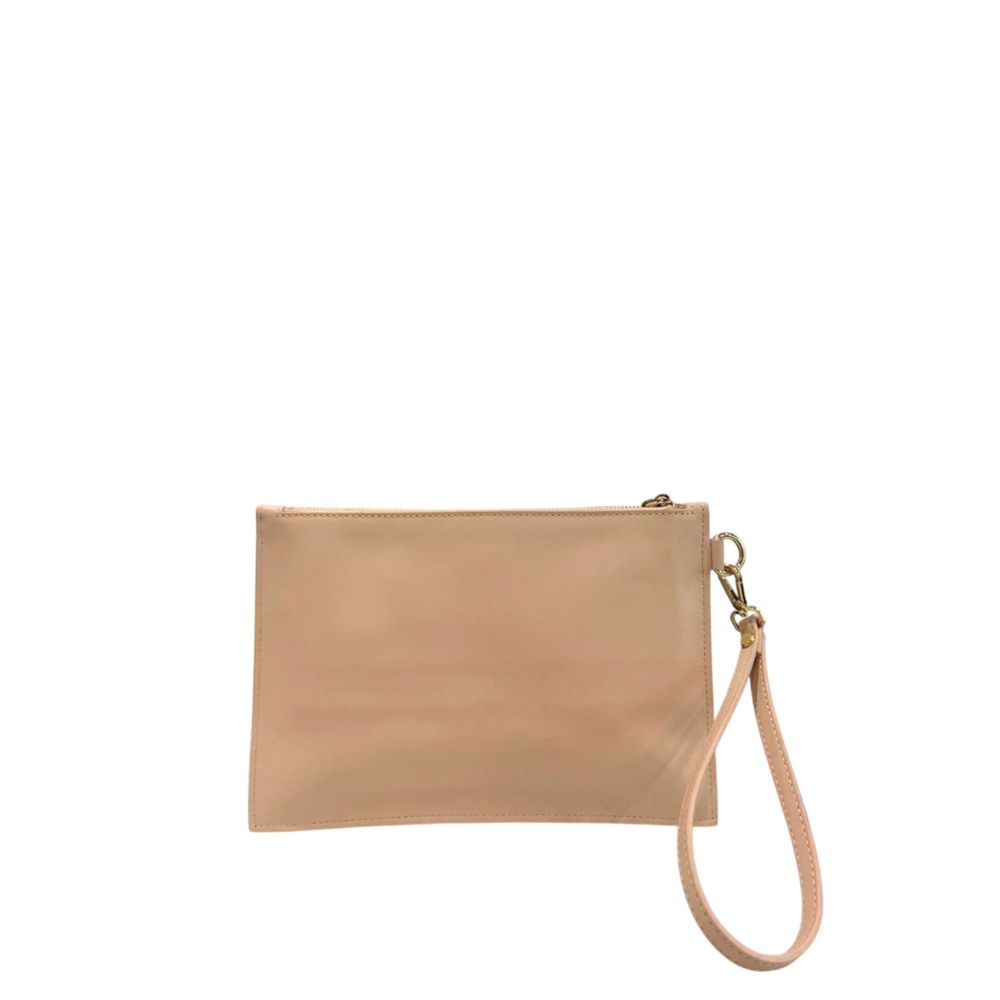 Twinset Pink Polyurethane Women Clutch | Regal Royce