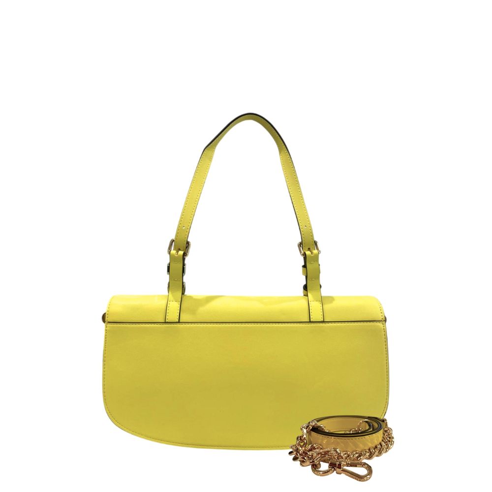 Twinset Yellow PU Women Shoulder Bag | Regal Royce