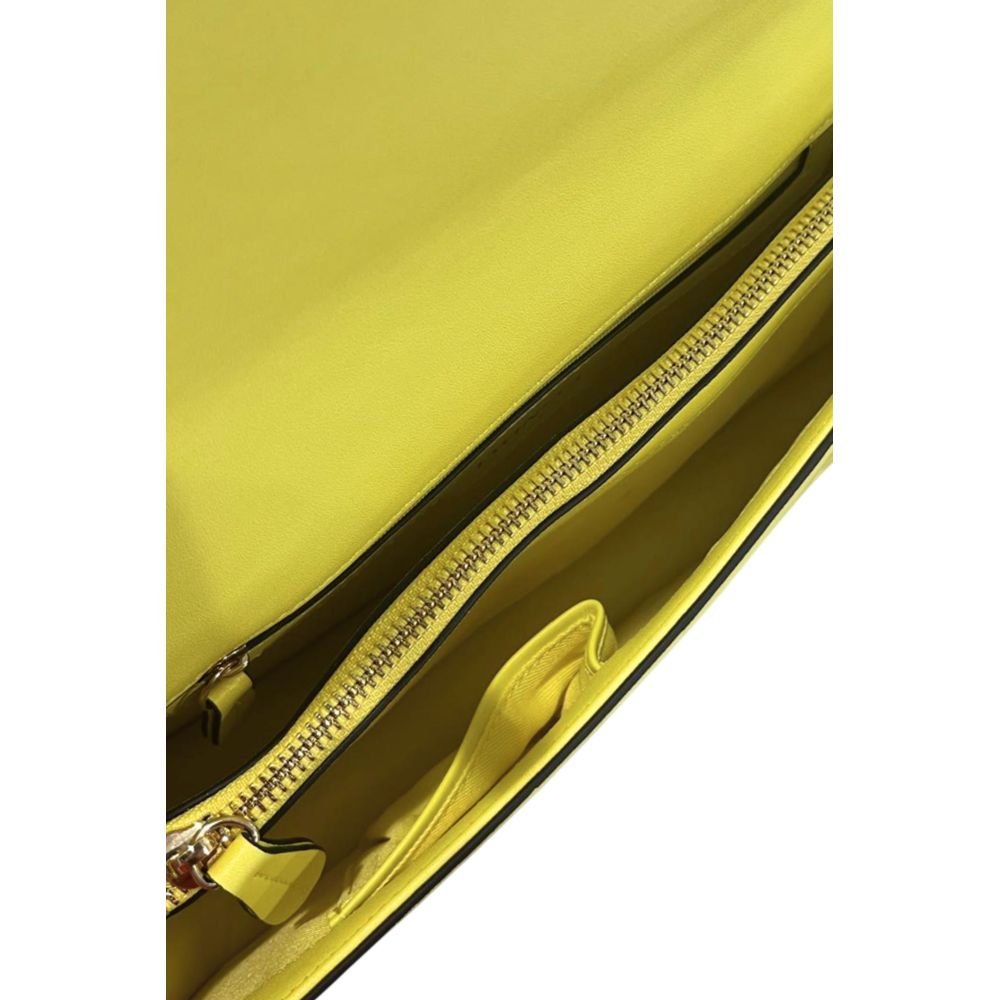 Twinset Yellow PU Women Shoulder Bag | Regal Royce