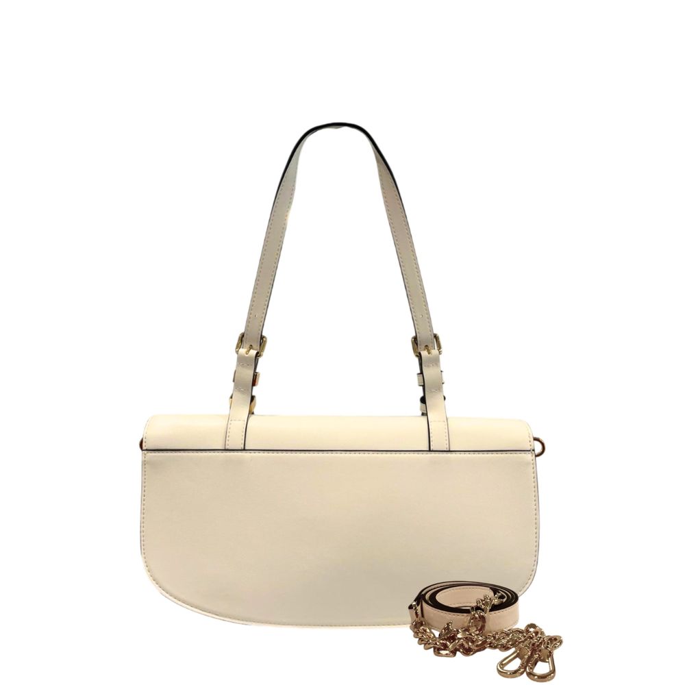 Twinset White PU Women Shoulder Bag | Regal Royce