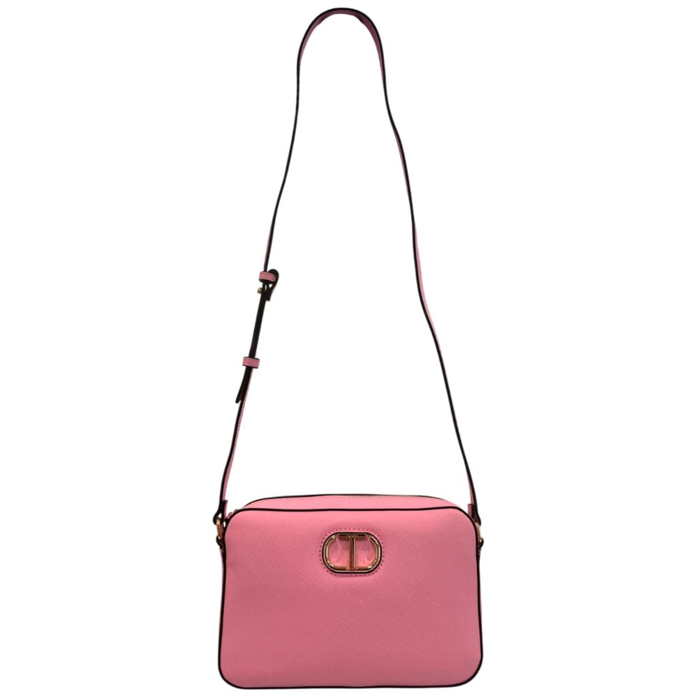 Twinset Pink PU Women Crossbody Bag | Regal Royce