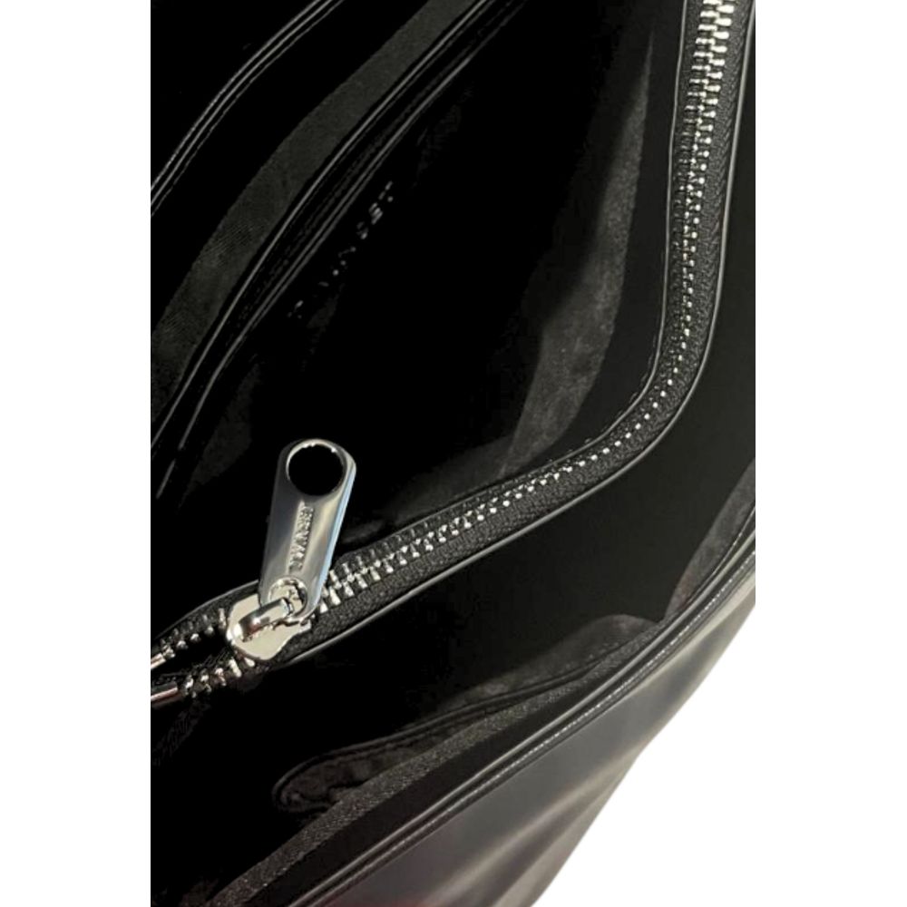 Twinset Black PU Women Handbag | Regal Royce