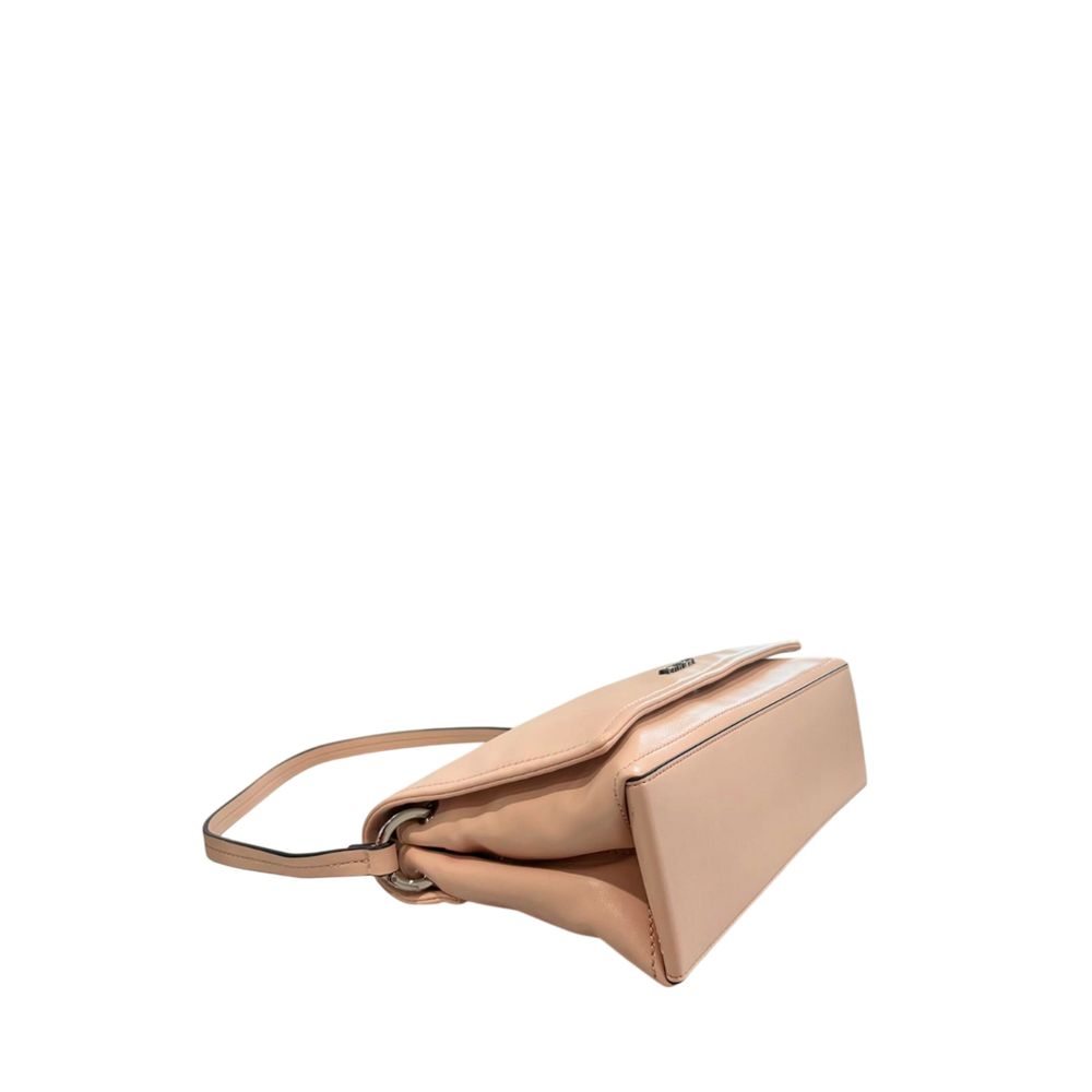 Twinset Pink Polyurethane Women Shoulder Bag | Regal Royce