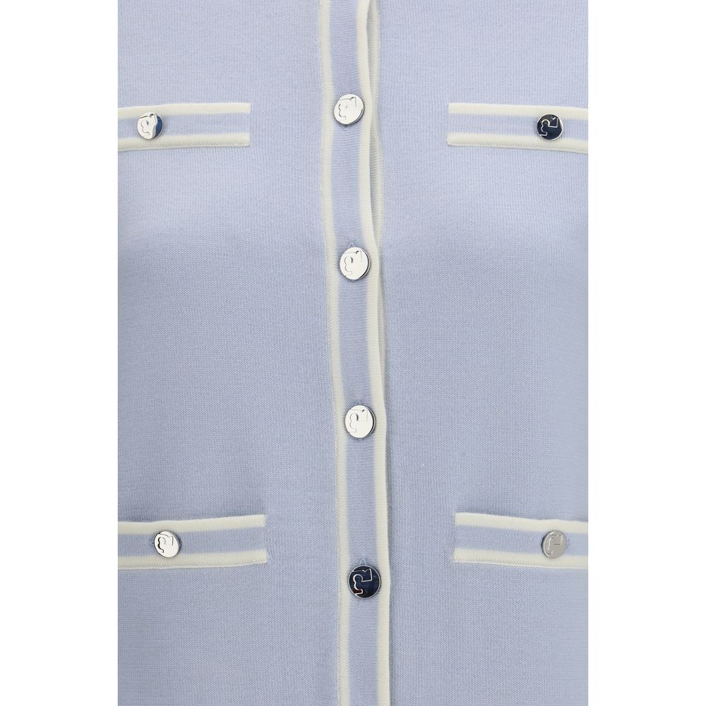 Tory Burch Blue Wool Cardigan | Regal Royce