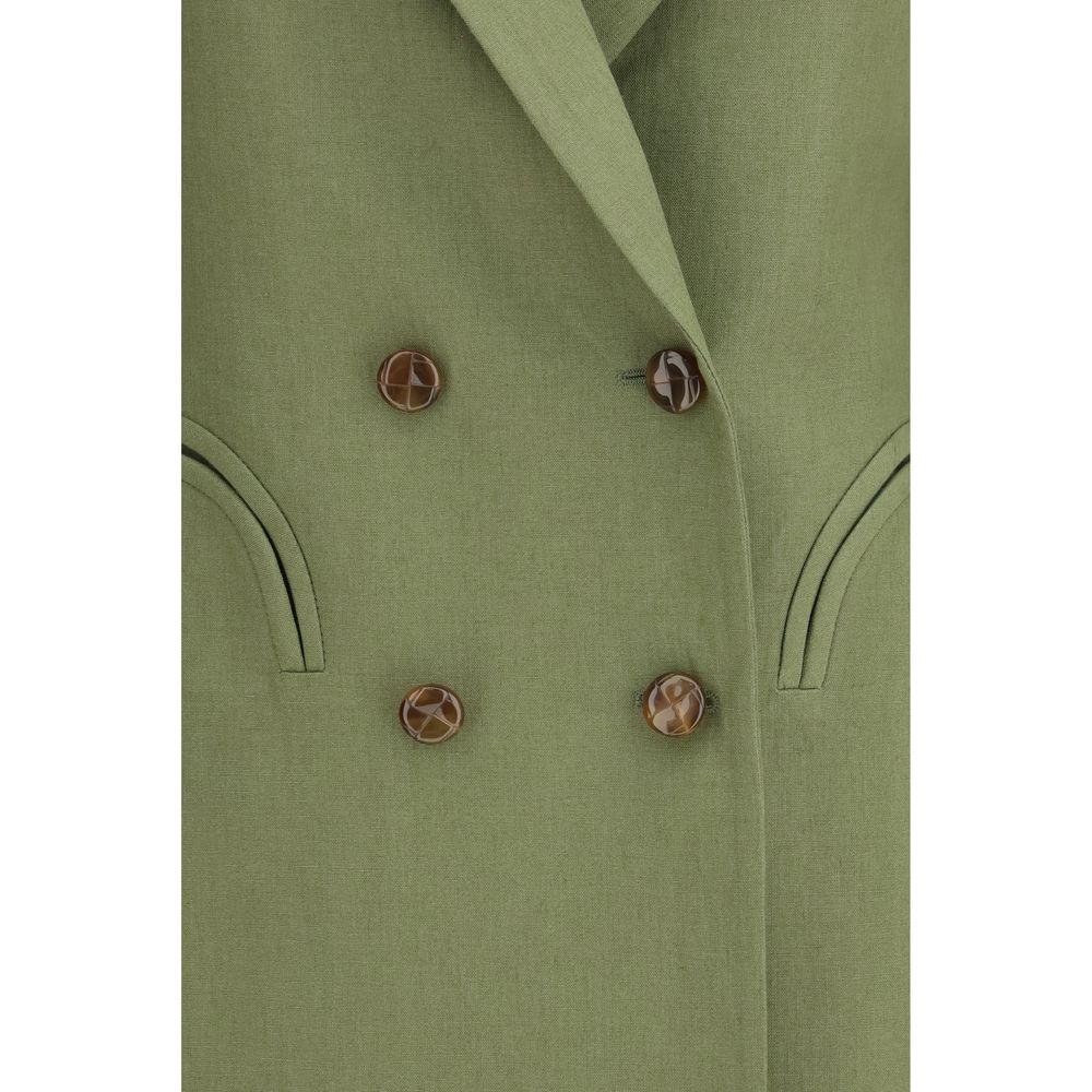 Blazé Milano Bicolor Linen Blazer | Regal Royce