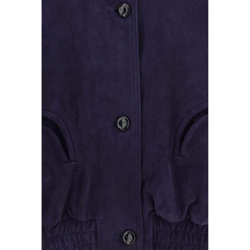 Blazé Milano Blue Lamb Ovis Aries Aries Bomber | Regal Royce