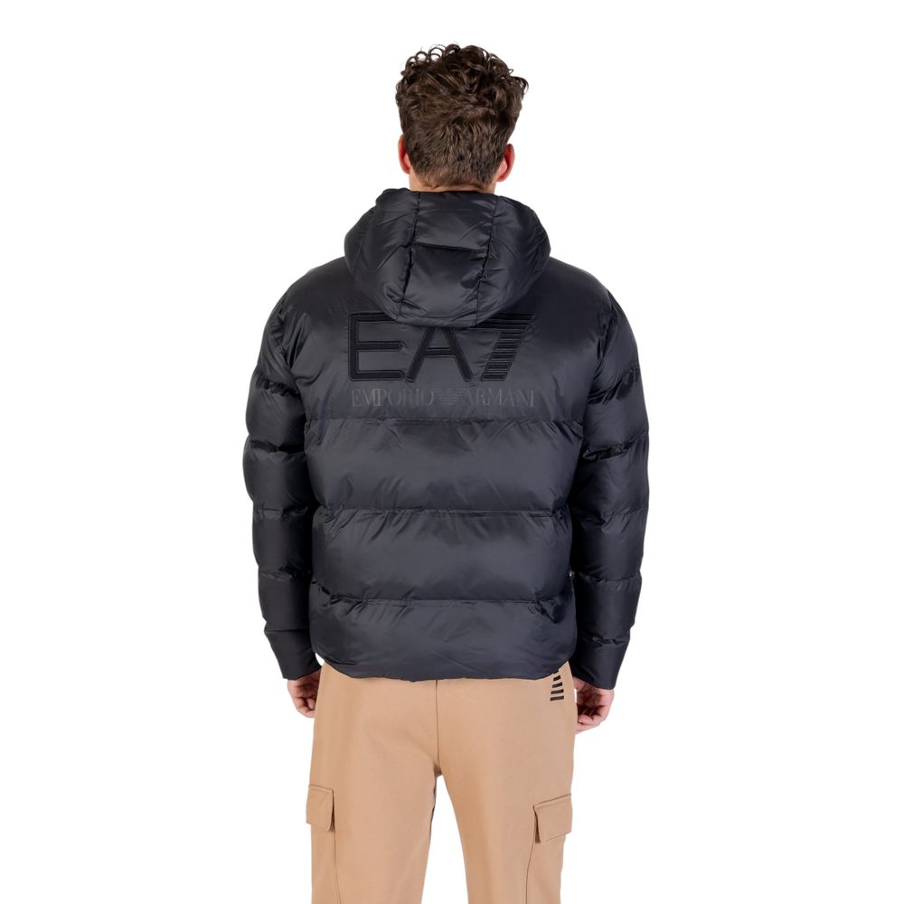 EA7 Emporio Armani Black Polyamide Bomber | Regal Royce