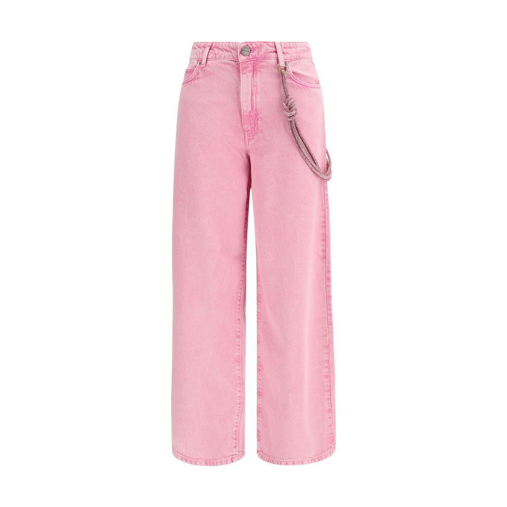 PINKO Multicolor Cotton Relaxed Fit Jeans | Regal Royce