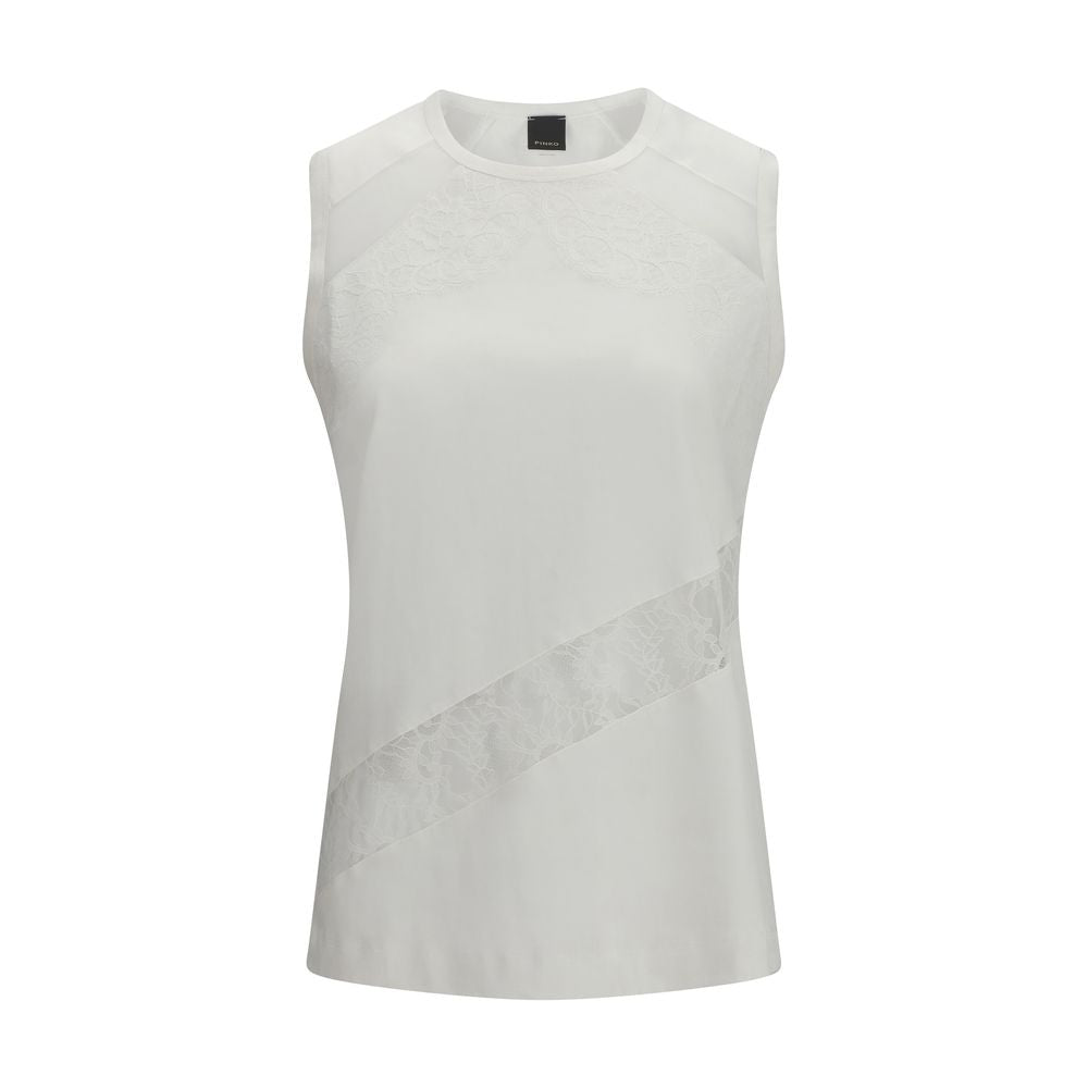 PINKO White Cotton Top | Regal Royce