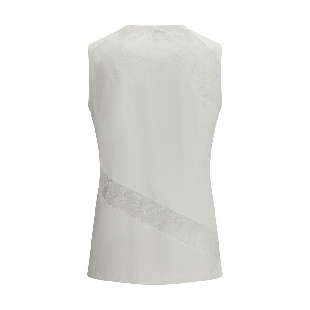 PINKO White Cotton Top | Regal Royce