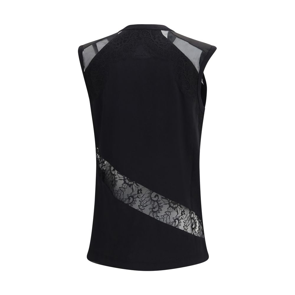PINKO Black Cotton Top | Regal Royce