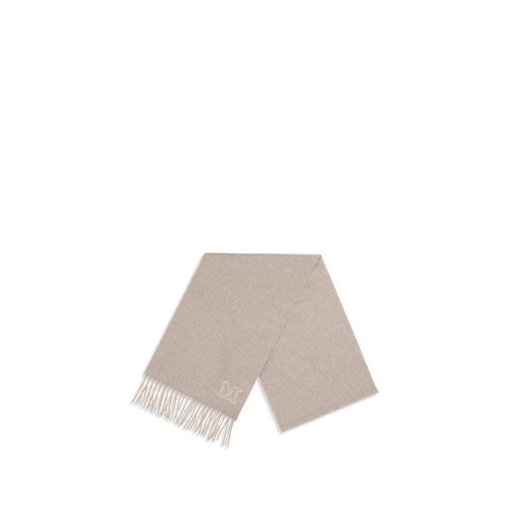 Max Mara Beige Cashmere Scarf | Regal Royce