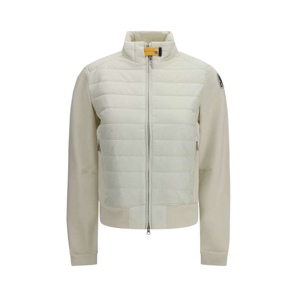 Parajumpers White Polyamide Bomber | Regal Royce