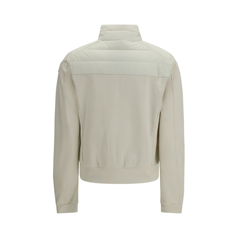 Parajumpers White Polyamide Bomber | Regal Royce
