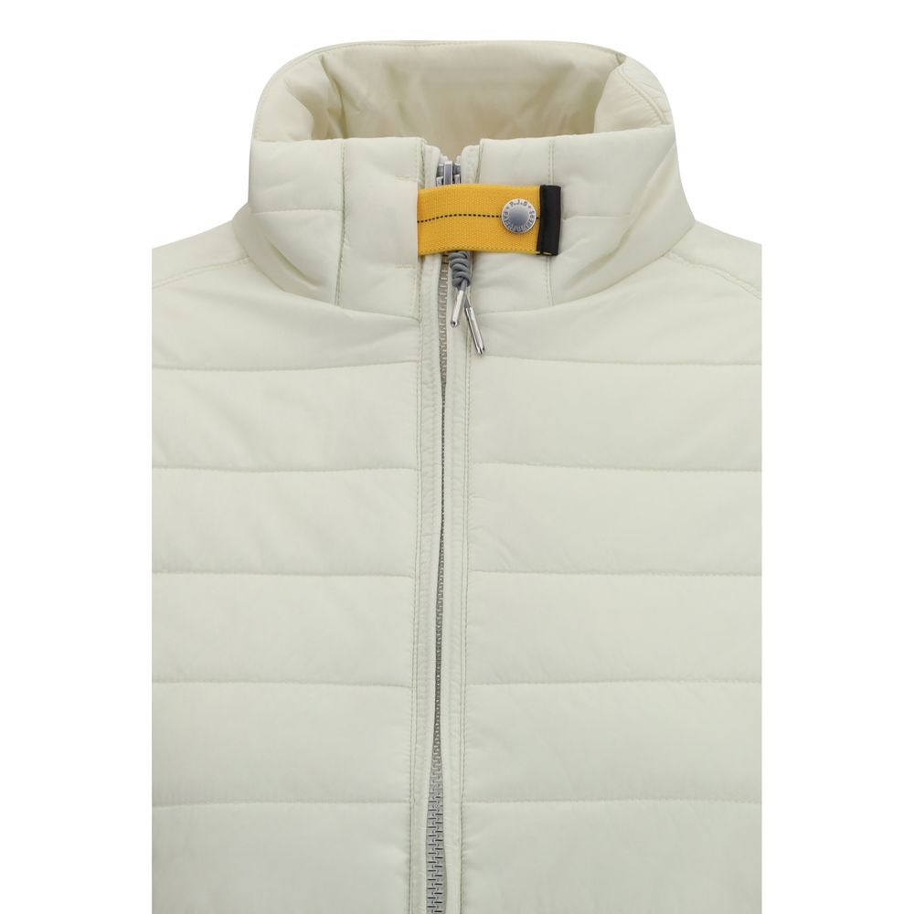 Parajumpers White Polyamide Bomber | Regal Royce