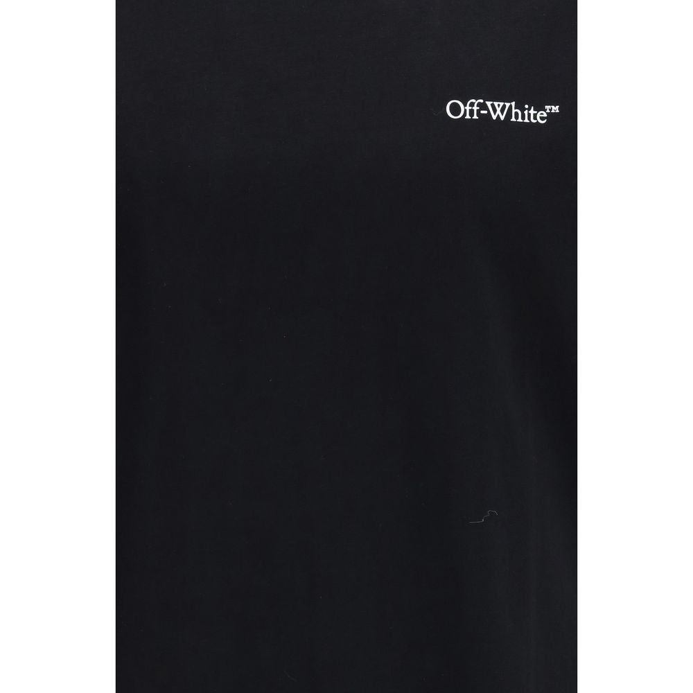 Off-White Black Cotton T-Shirt | Regal Royce