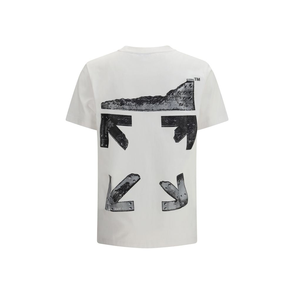 Off-White White Cotton T-Shirt | Regal Royce