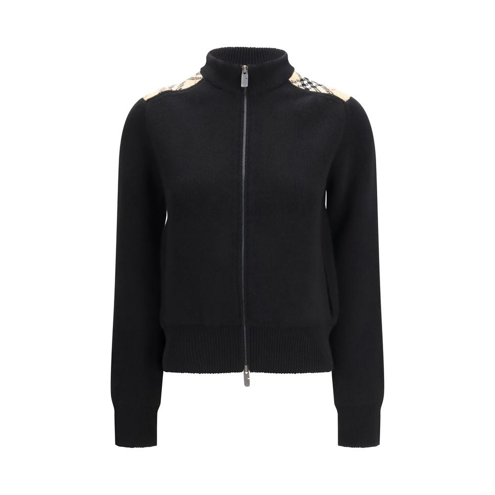 Burberry Black Wool Cardigan | Regal Royce
