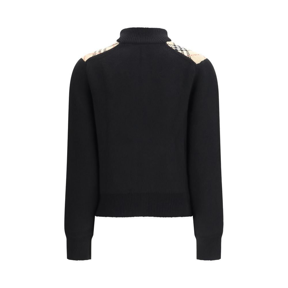 Burberry Black Wool Cardigan | Regal Royce