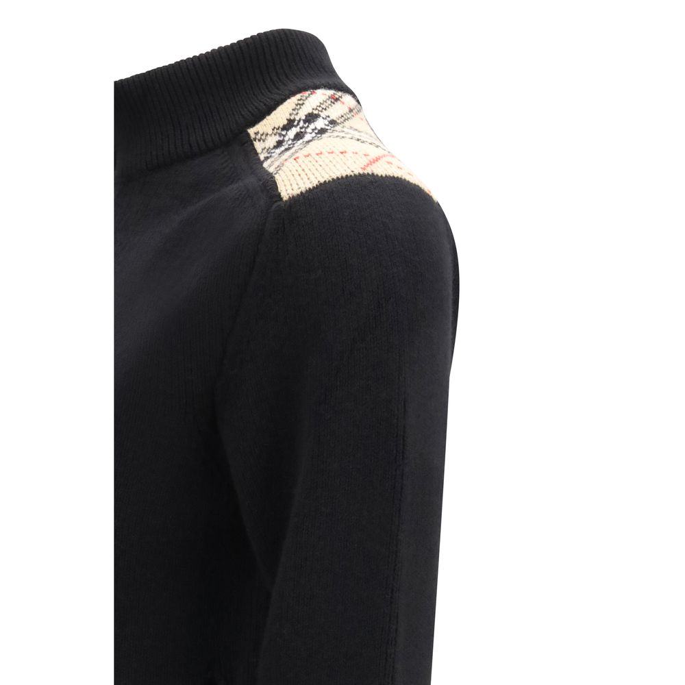 Burberry Black Wool Cardigan | Regal Royce