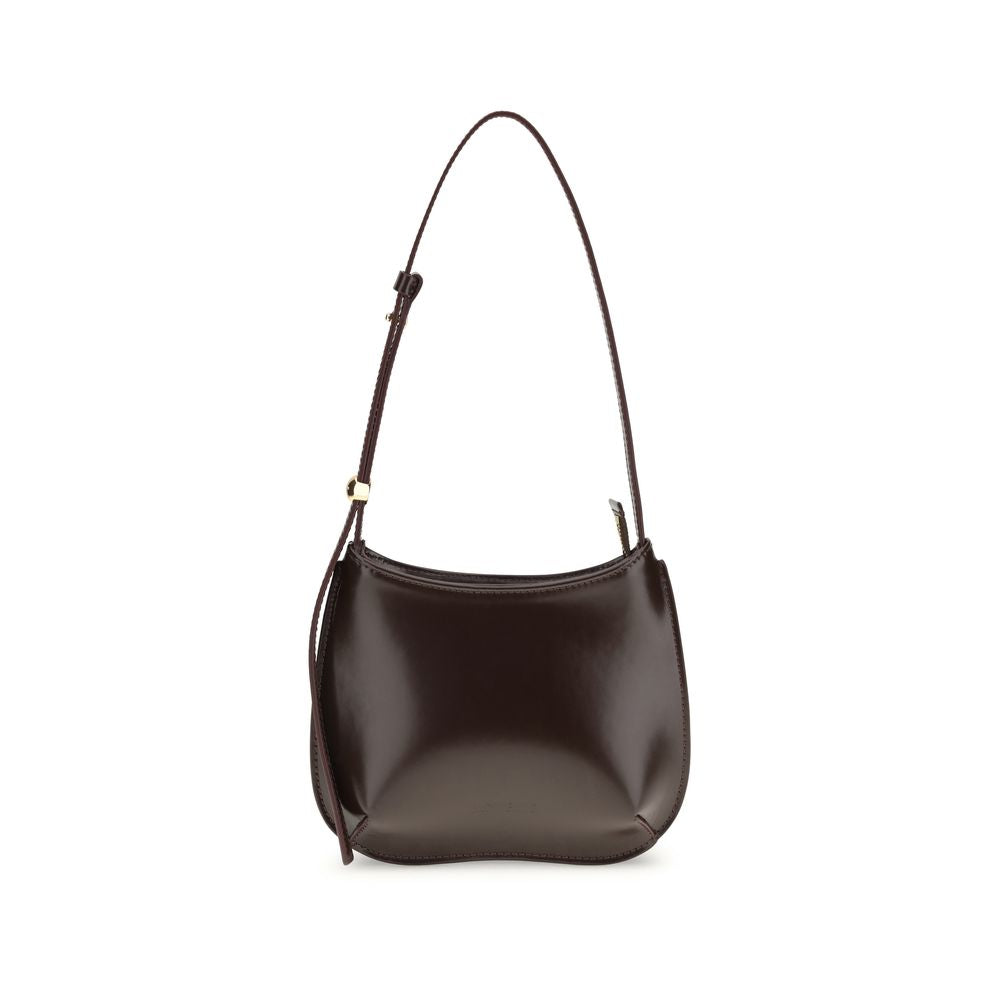 Jacquemus Brown Calf Leather Bos Taurus Shoulder Bag | Regal Royce